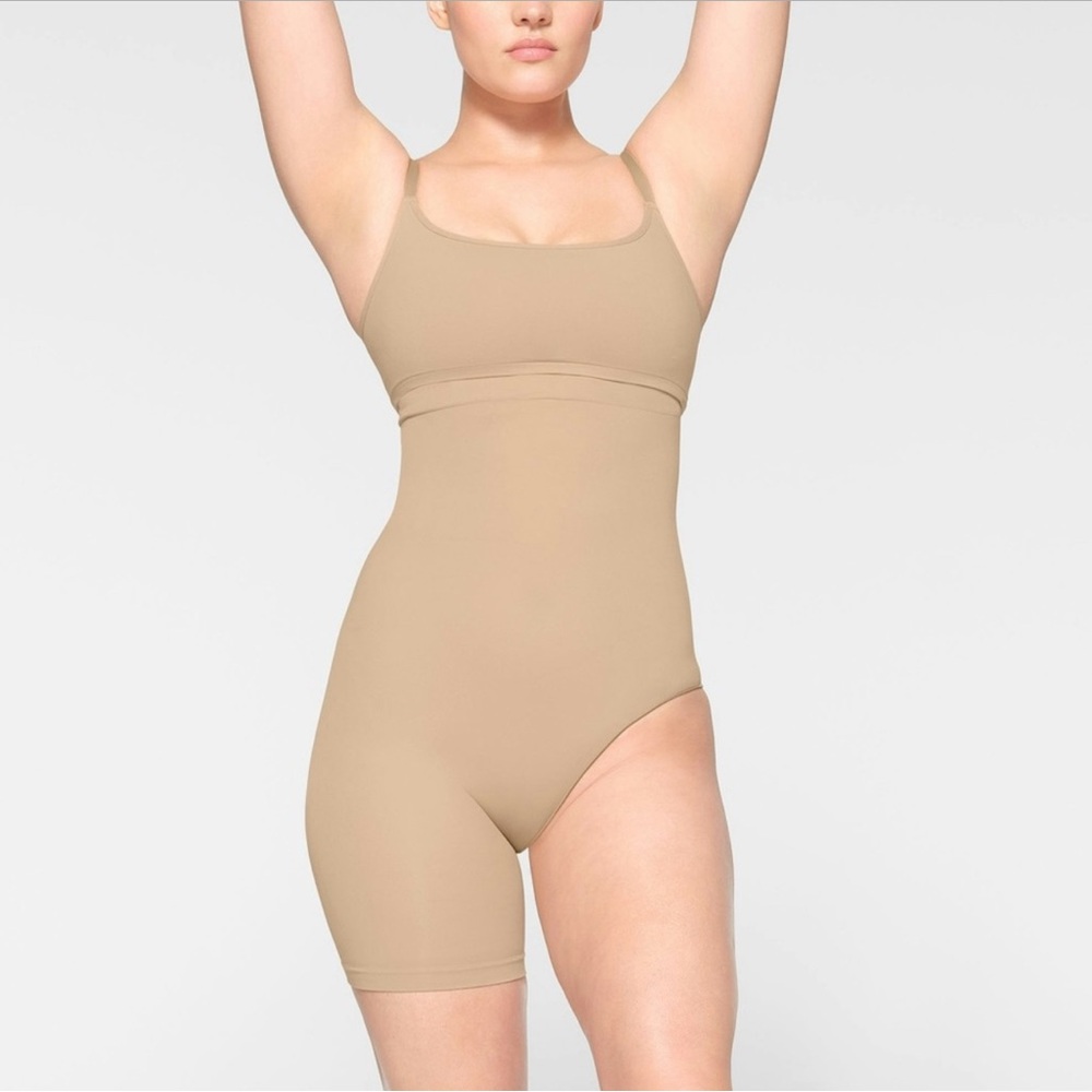 SKIMS Tan Shapewear Bodysuit